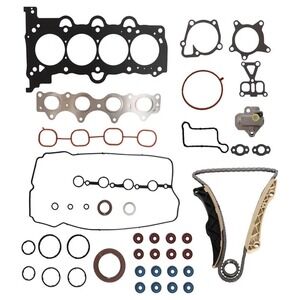 JAVOUKA 1.6L Head Gasket Timing Chain Kit Hyundai‎ Kia Accent Rio Soul Veloster